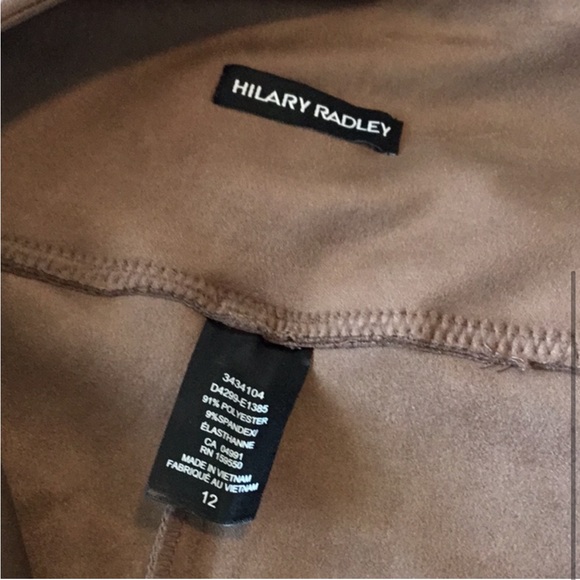 Hilary Radley Faux Suede High Waist Leggings - Picture 4 of 4